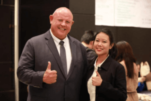 Close up of NLP training materials and workbook